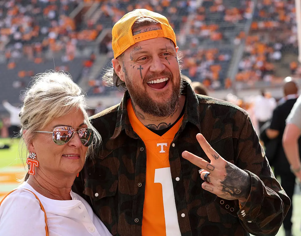 Jelly Roll has been on a weight loss journey. Credit: Cory Knowlton/ISI Photos / Getty