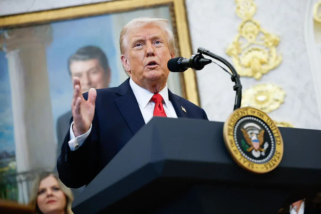 Questions remain over when and how the payments will be made. Credit: Kevin Dietsch / Getty