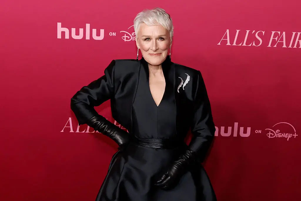 Kardashian gushed about Close's performance in the show. Credit: Taylor Hill / Getty