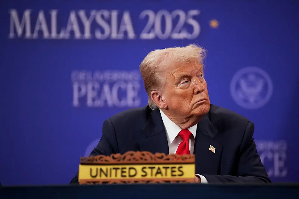 Trump blasted the UN. Credit: Andrew Harnik / Getty