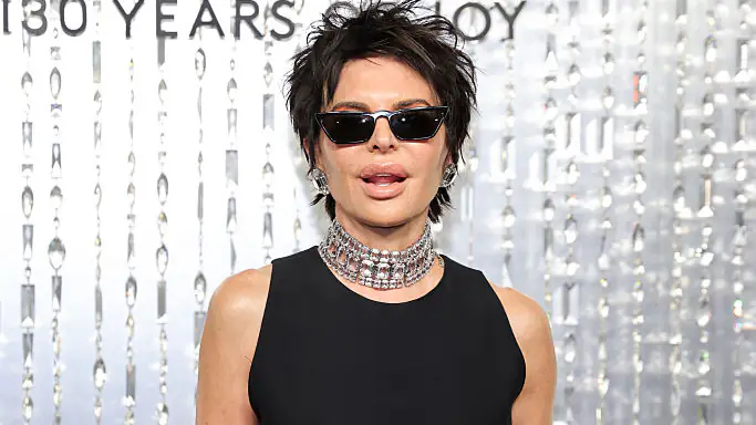 LOS ANGELES, CALIFORNIA - OCTOBER 28: Lisa Rinna arrives at the Swarovski Masters of Light Opening Celebration on October 28, 2025 in Los Angeles, California. (Photo by Maya Dehlin Spach/Getty Images)