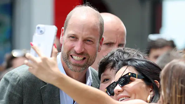 Prince William in Brazil. Credit: Prince William during his visit to Brazil. Credit: Chris Jackson/Getty Images
