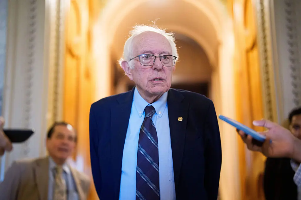 Bernie Sanders wants a 32-hour work week. Credit: Aaron Schwartz / Getty