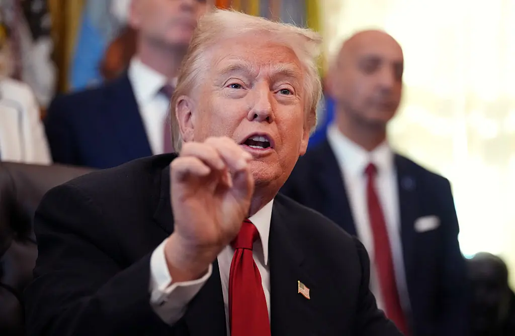 The White House held a press conference with drug makers. Credit: Andrew Harnik / Getty