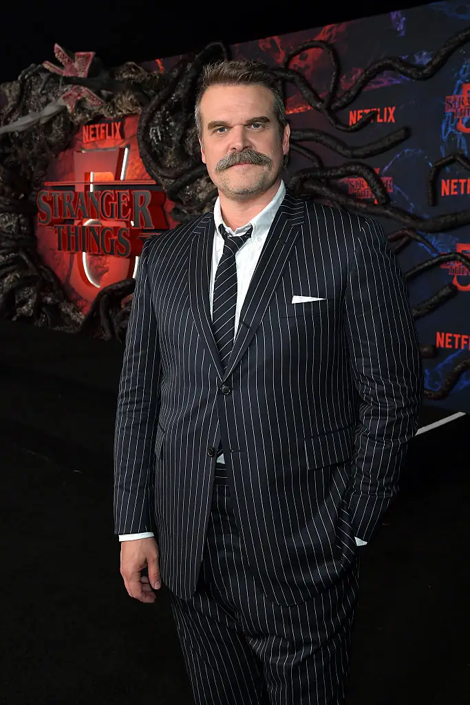 David Harbour attends Netflix's "Stranger Things" Season 5 World Premiere. Credit: Charley Gallay / Getty