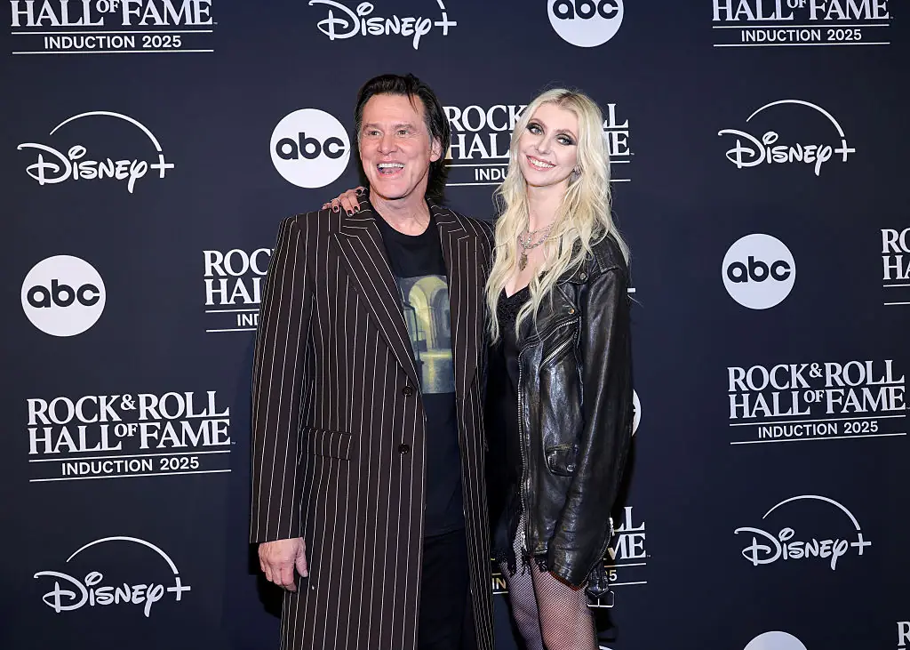 Taylor Momsen reunited with Jim Carrey recently. Credit: Maya Dehlin Spach / Getty