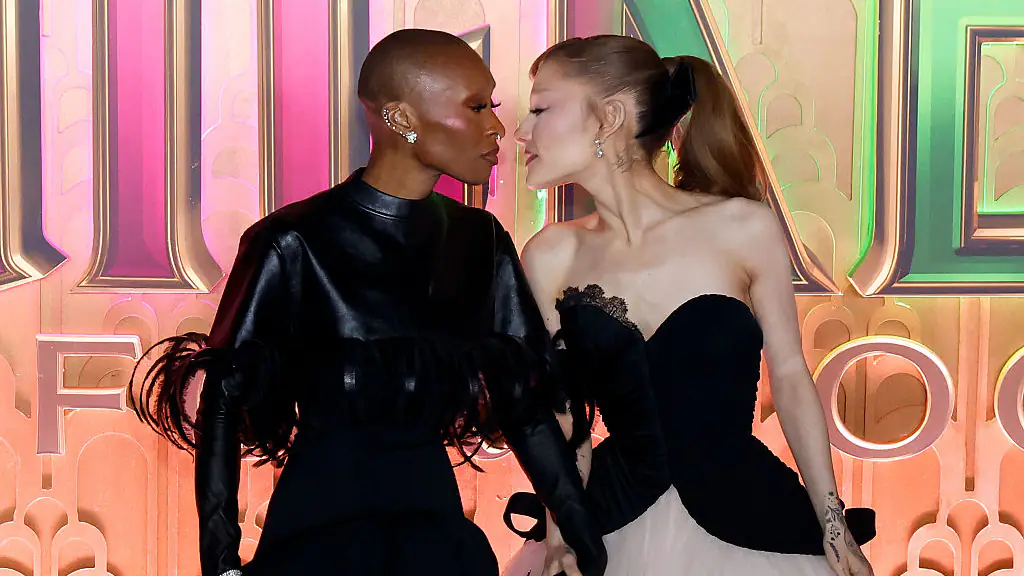 Cynthia Erivo and Ariana Grande 