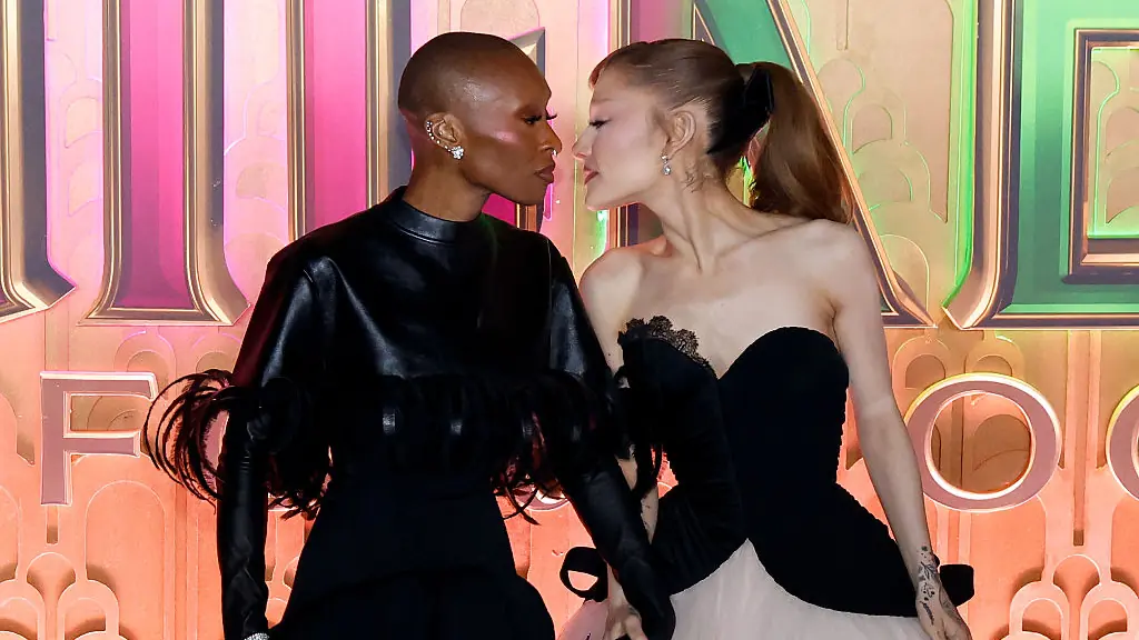 Cynthia Erivo and Ariana Grande 