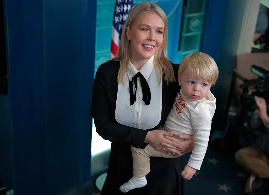 Getty removed a picture of Karoline Leavitt after the White House was reportedly 