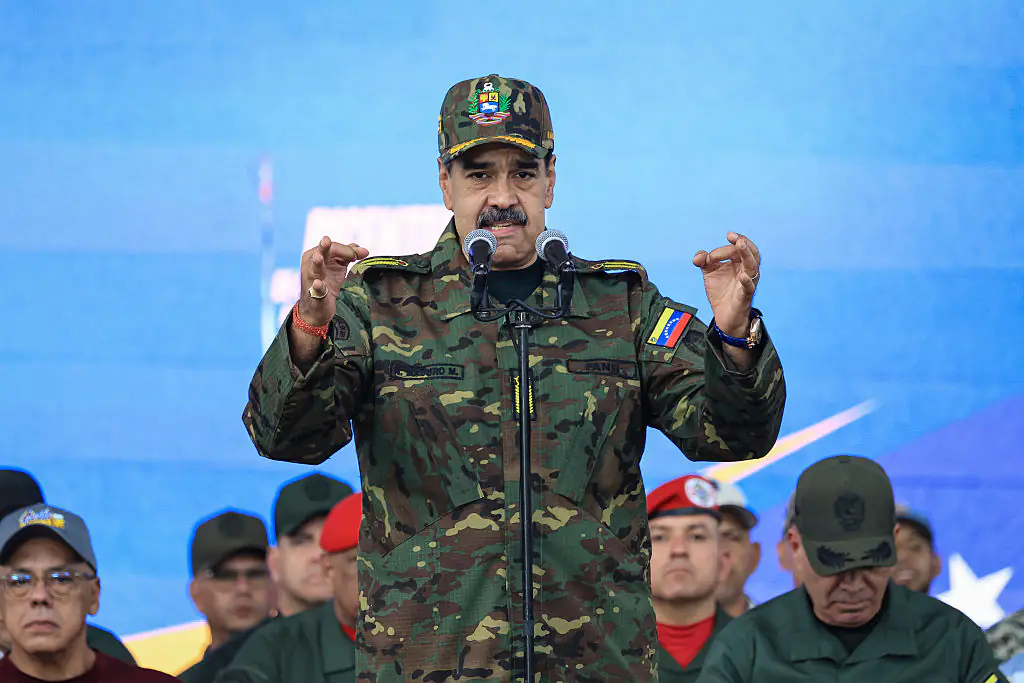 The US captured Nicolas Maduro and his wife, handing them numerous drug trafficking charges. Credit: Jesus Vargas/Getty Images