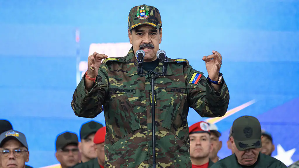 The soldier is in trouble for betting on the capture of Nicolas Maduro. Credit: Jesus Vargas/Getty Images