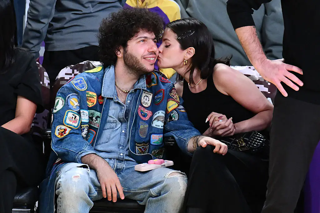 Benny Blanco and Selena Gomez got married last year. Credit: Allen Berezovsky / Getty