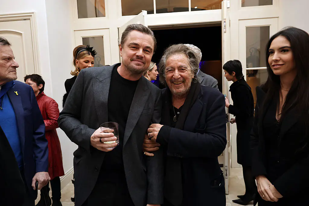 Al Pacino attended a December 4 event celebrating Leonardo DiCaprio’s latest film, One Battle After Another. Credit: Eric Charbonneau / Getty

