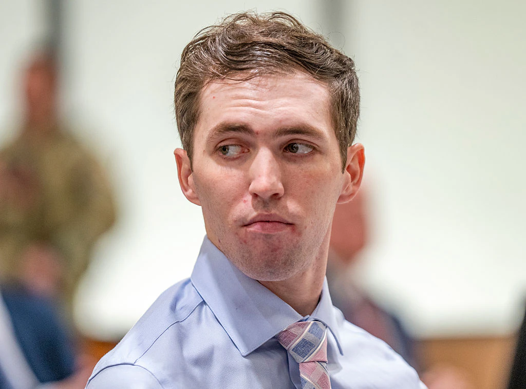 Tyler Robinson in his first in-person court appearance. Credit: Pool / Getty
