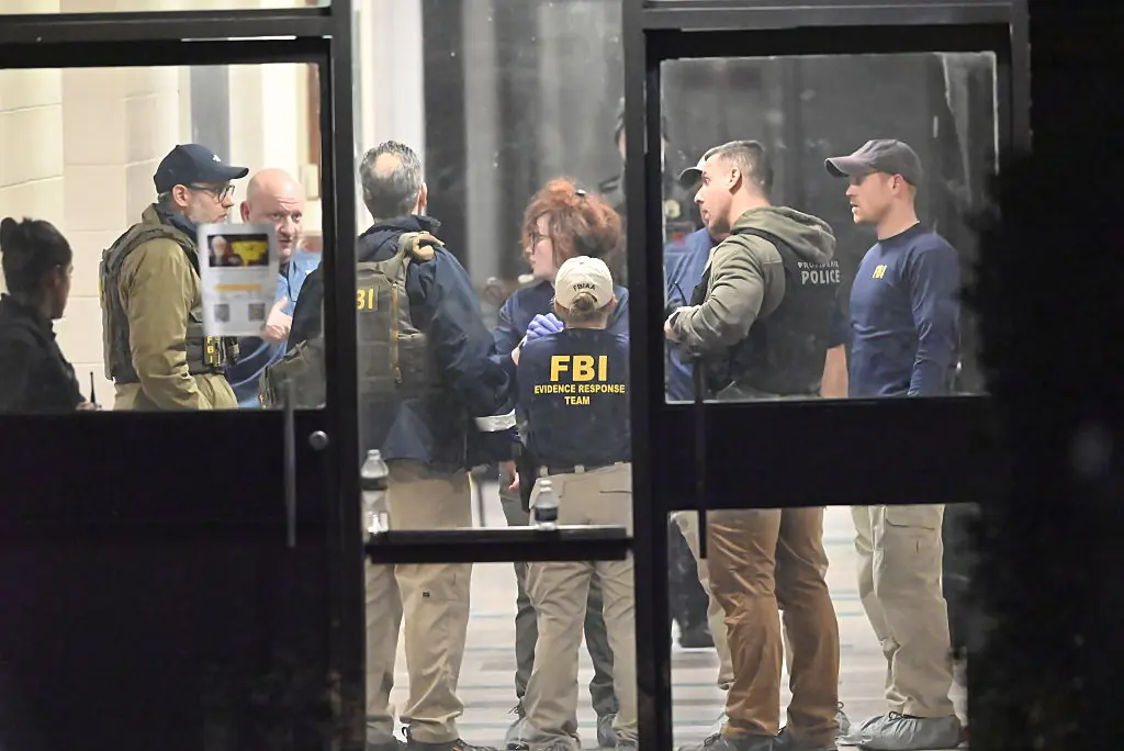 A manhunt remains ongoing. Credit: Kyle Mazza/Anadolu via Getty Images