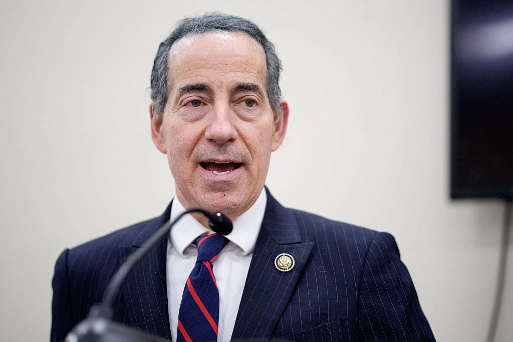 Jamie Raskin has reviewed unredacted files. Credit: Andrew Harnik / Getty