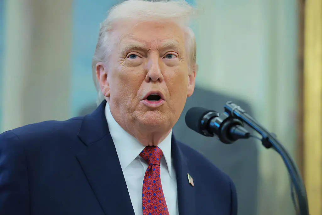 Donald Trump has doubled down on his comments. Credit: Anna Moneymaker / Getty