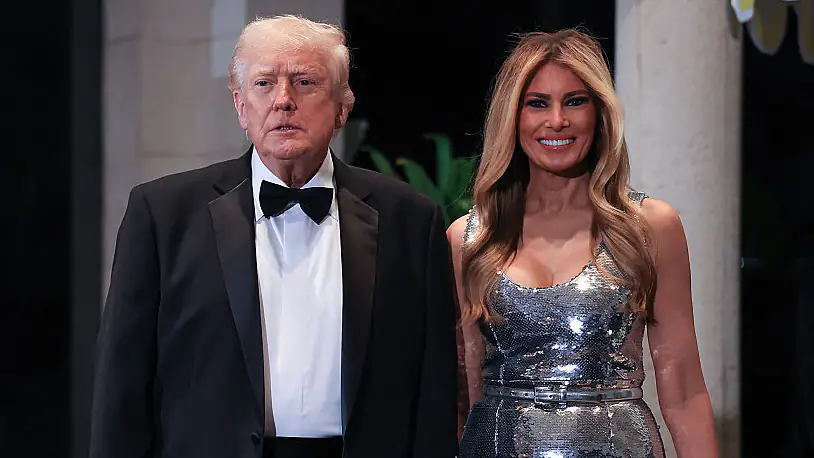 U.S. President Donald Trump and first lady Melania Trump. Credit: Joe Raedle / Getty