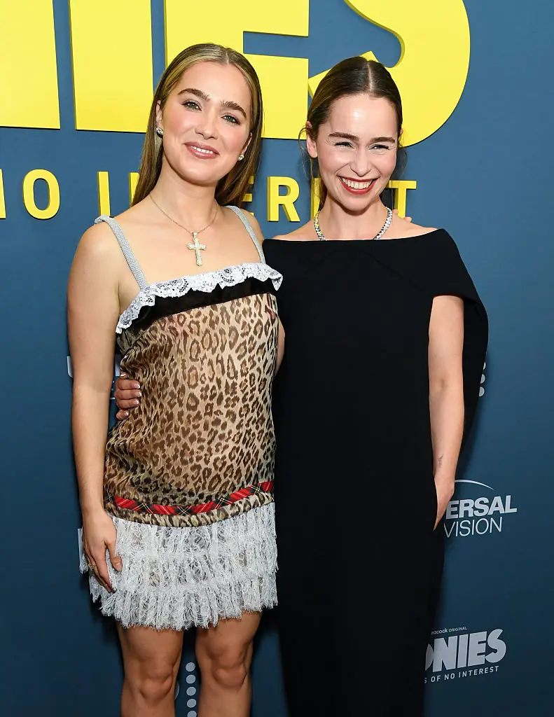 Clarke stars alongside Haley Lu Richardson in Ponies.. Credit: Kristina Bumphrey / Getty