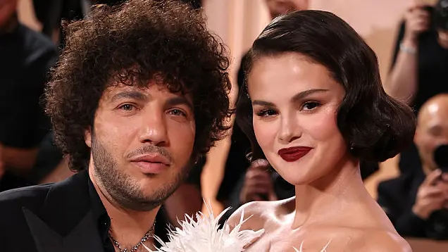 Benny Blanco and Selena Gomez 