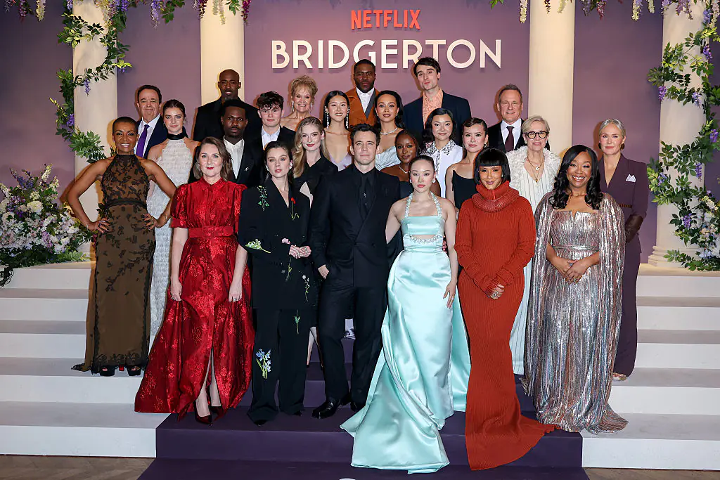 Bridgerton is a fan favorite. Credit: Aurore Marechal / Getty