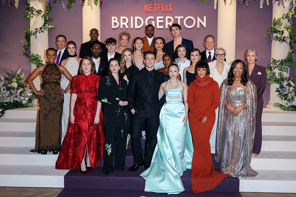 Bridgerton is a fan favorite. Credit: Aurore Marechal / Getty