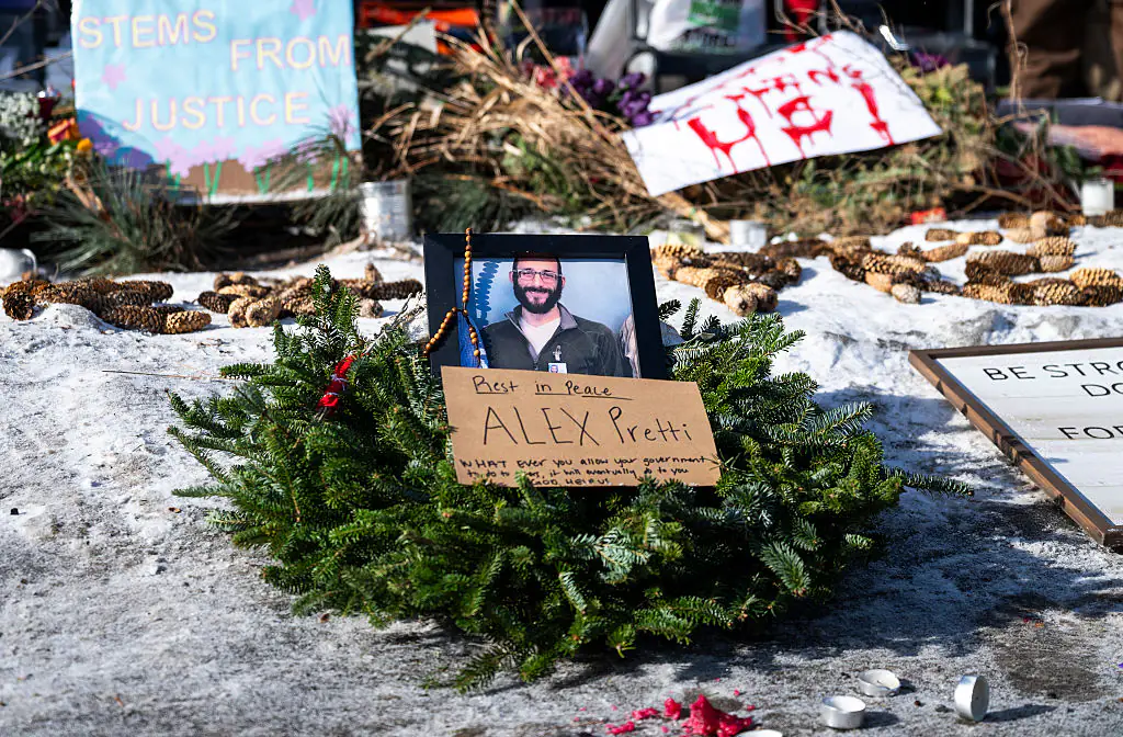 Alex Pretti, an ICU nurse at a VA medical center, died on January 24 after being shot multiple times during an altercation with U.S. Border Patrol agents. Credit: Stephen Maturen / Getty