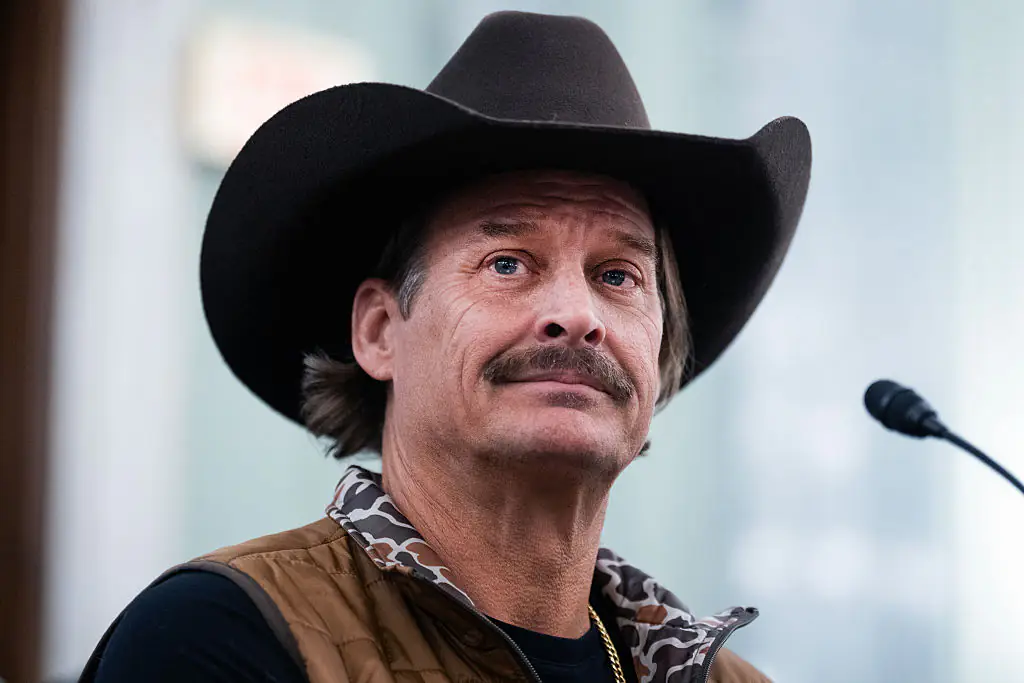 Kid Rock performed at the alternative Super Bowl halftime show. Credit: Tom Williams / Getty