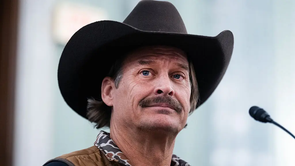 UNITED STATES - JANUARY 28: Kid Rock, whose real name is Robert Ritchie, testifies during the Senate Commerce, Science and Transportation Subcommittee on Consumer Protection, Technology, and Data Privacy hearing titled "Fees Rolled on All Summer Long: Examining the Live Entertainment Industry," in Russell building on Wednesday, January 28, 2026. (Tom Williams/CQ-Roll Call, Inc via Getty Images)