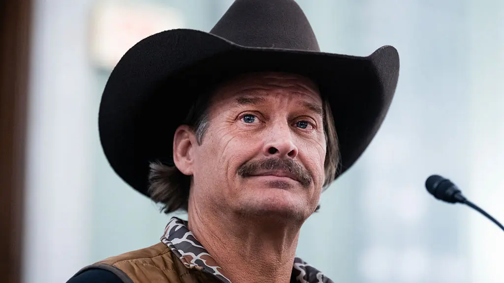 UNITED STATES - JANUARY 28: Kid Rock, whose real name is Robert Ritchie, testifies during the Senate Commerce, Science and Transportation Subcommittee on Consumer Protection, Technology, and Data Privacy hearing titled "Fees Rolled on All Summer Long: Examining the Live Entertainment Industry," in Russell building on Wednesday, January 28, 2026. (Tom Williams/CQ-Roll Call, Inc via Getty Images)