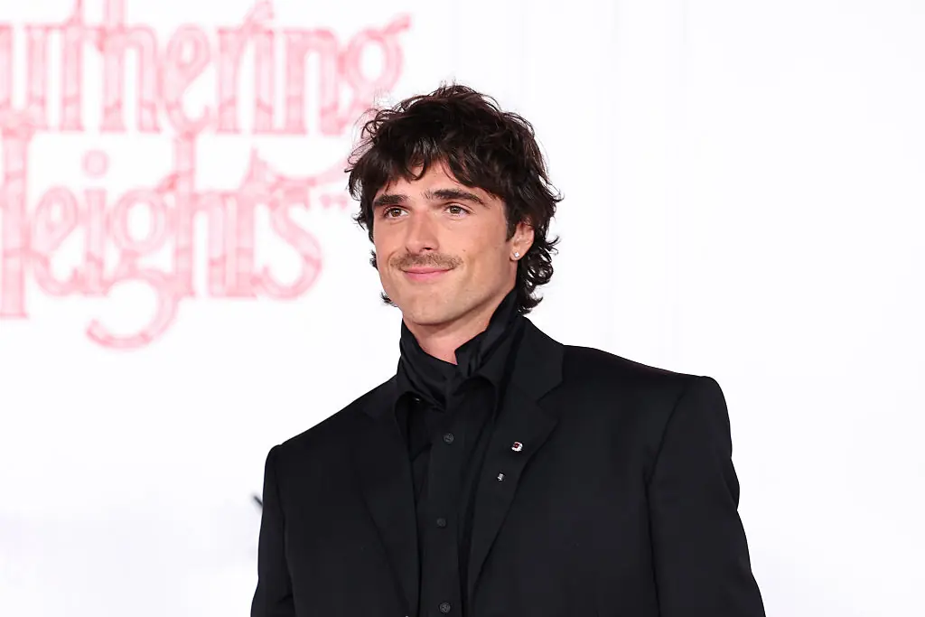 Jacob Elordi at the Wuthering Heights premiere. Credit: 	Variety / Getty