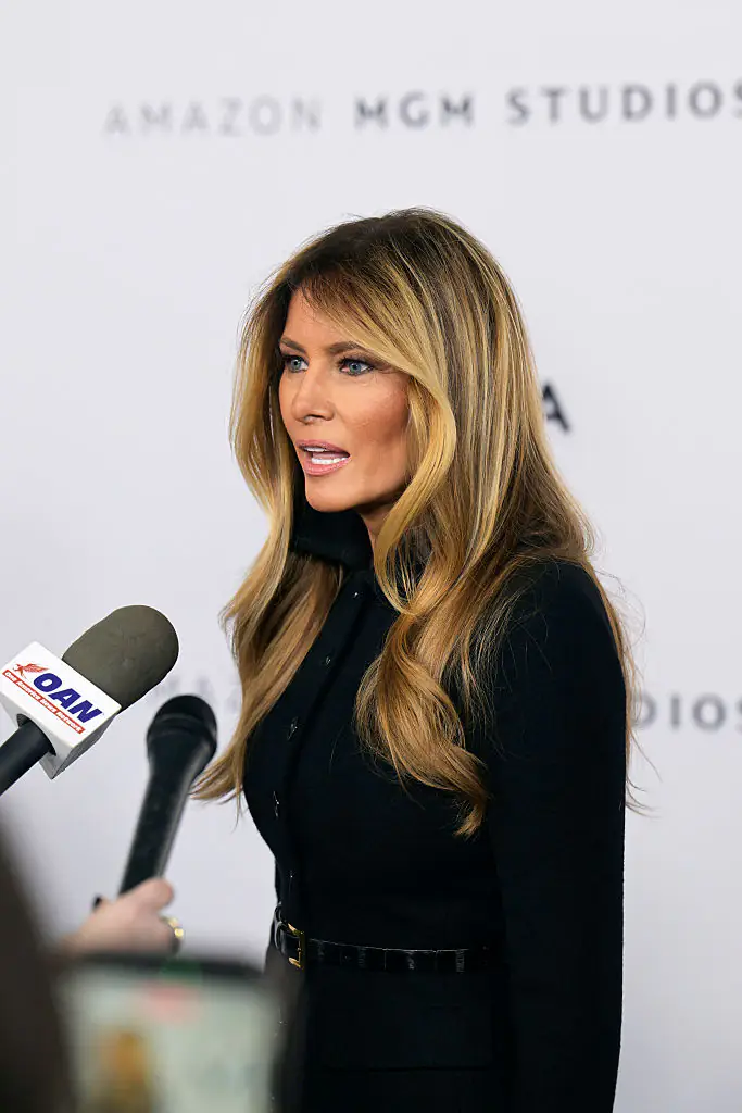 Melania Trump at Amazon MGM Studios' film, MELANIA World Premiere. Credit: Variety / Getty