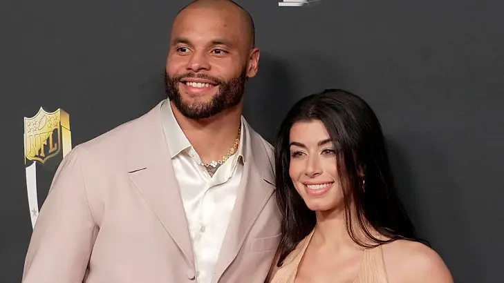 Dak Prescott and Sarah Jane Ramos