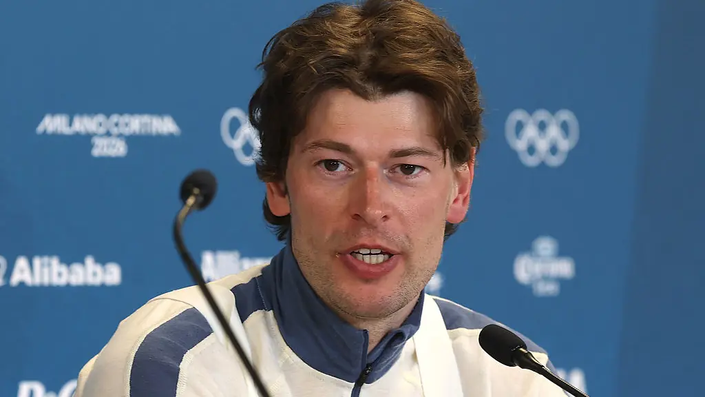 Bronze medalist Sturla Holm Laegreid of Team Norway