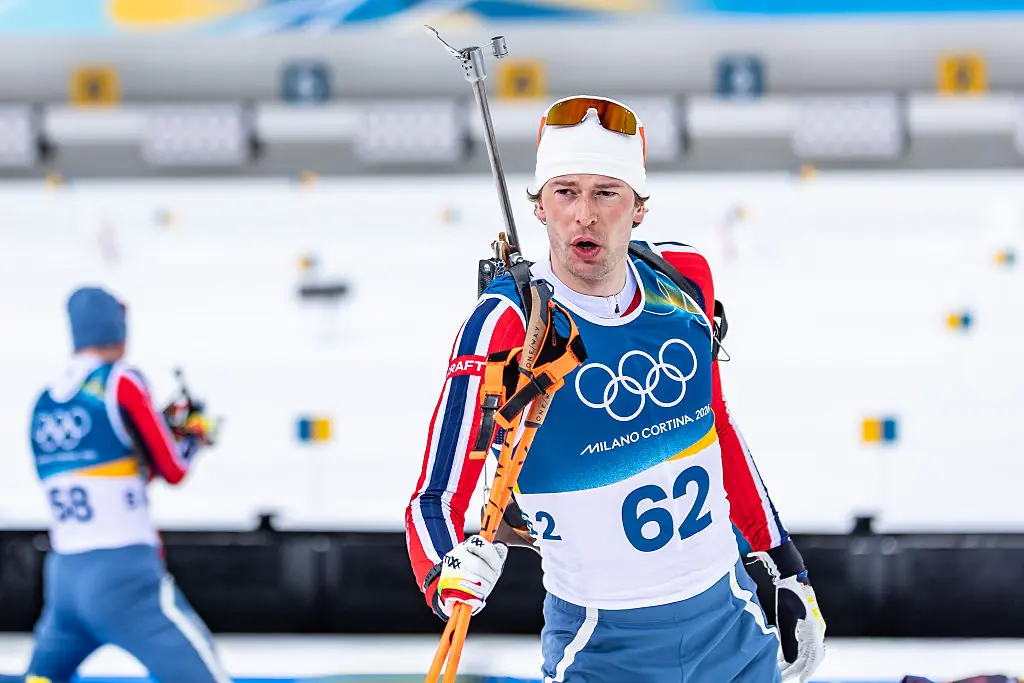 Sturla Holm Laegreid of Team Norway. Credit:	Grega Valancic/VOIGT / Getty