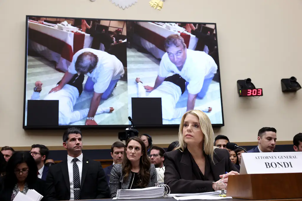 Andrew is being investigated over this picture along with other allegations. Credit: Win McNamee/Getty Images