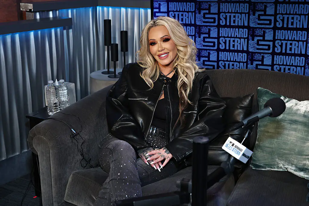 Bunnie Xo posted a photo of herself in lingerie just before news of the divorce filing became public. Credit:	Cindy Ord / Getty