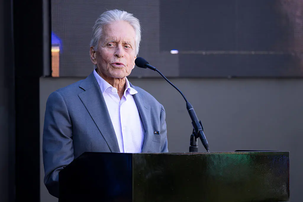 Douglas once claimed that the cause and cure for his stage 4 cancer was oral sex. Credit: Kayla Bartkowski / Getty