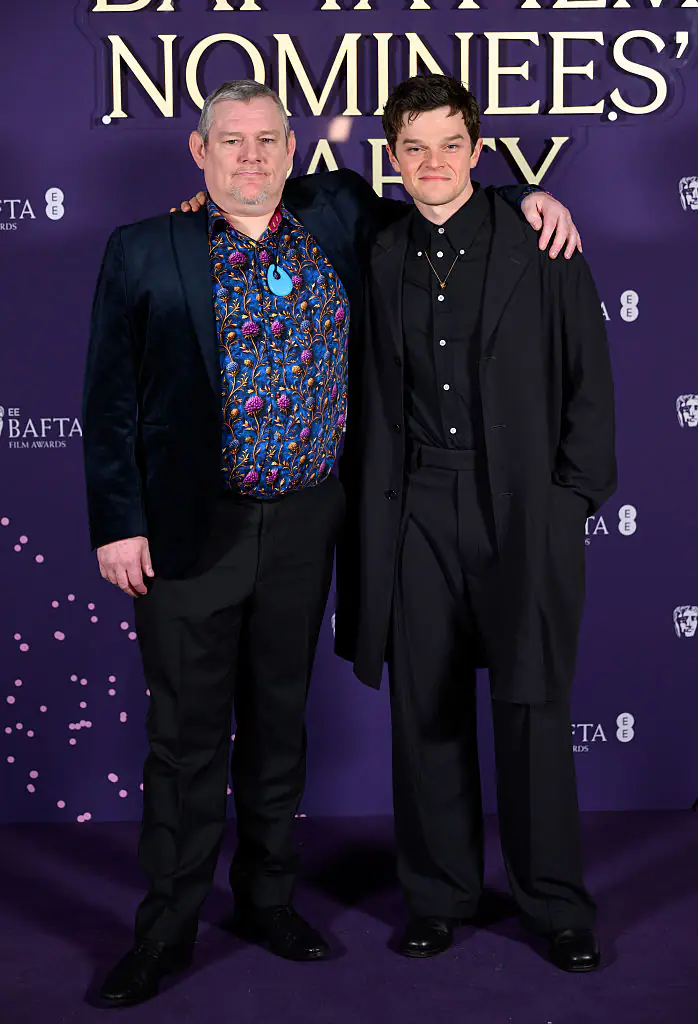 Davidson is the inspiration behind the BAFTA-nominated film, I Swear, which stars Robert Aramayo (right). Credit: Karwai Tang / Getty