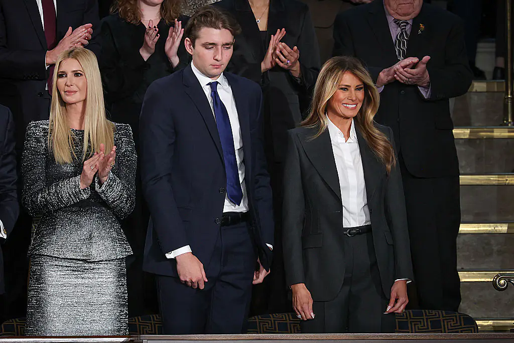 Body language experts noted a tension between Ivanka and Melania. Credit: Win McNamee / Getty