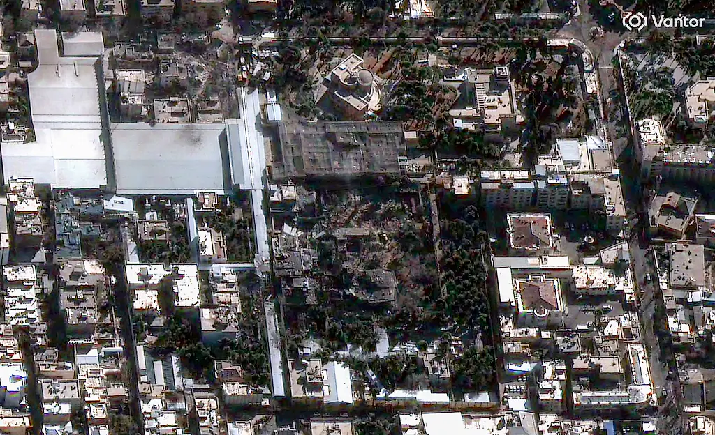 Featured Image. Credit: Satellite image (c) 2026 Vantor/ Getty