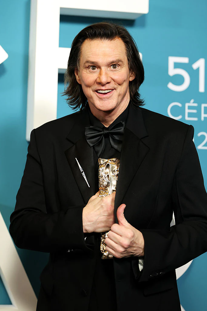 Jim Carrey has spoken out after his appearance at the 51st Cesar Film Awards caused a commotion on social media. Credit: Aurore Marechal / Getty