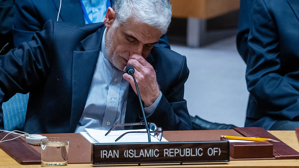 The UN ambassador for Iran. Credit: Spencer Platt/Getty