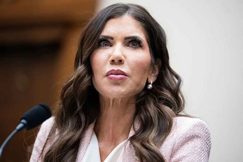 Kristi Noem was removed from her role as US homeland security secretary. Credit: Tom Williams / Getty