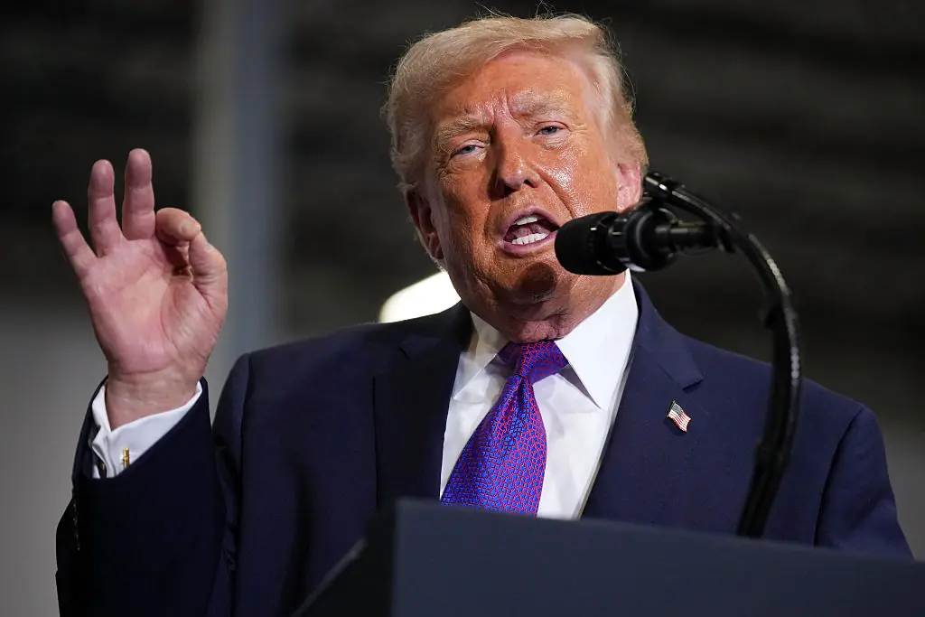 Donald Trump has appointed Erika Kirk to a new position which was previously held by her late husband, Charlie Kirk. Credit:	Andrew Harnik / Getty