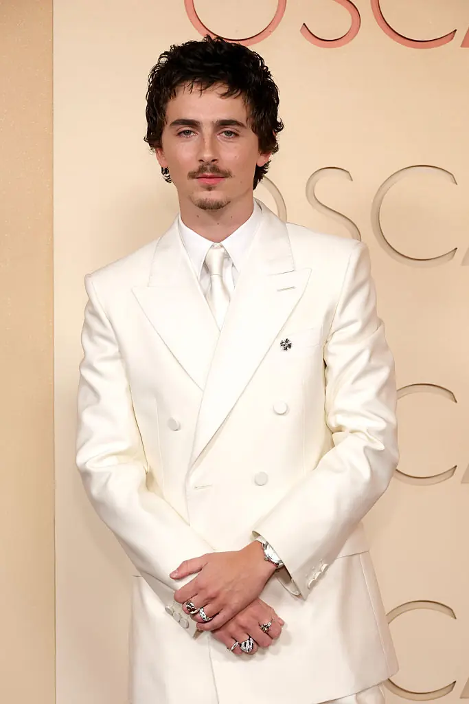 A former adult star claimed she had a secret romance with Timothée Chalamet. Credit: Kevin Mazur / Getty