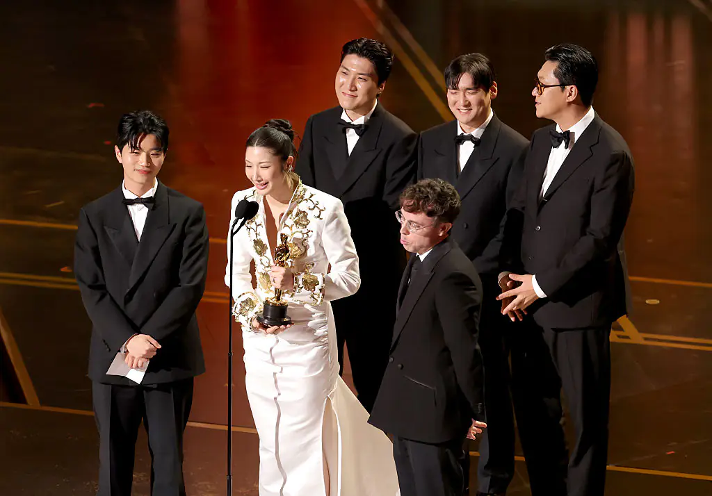 It was the first K-pop song to win the award. Credit:  Kevin Winter/Getty Images