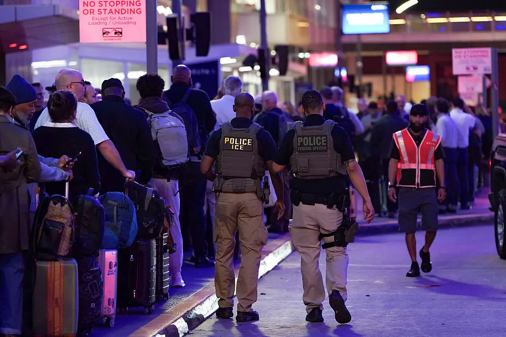 Trump said said ICE agents will be deployed to US airports 