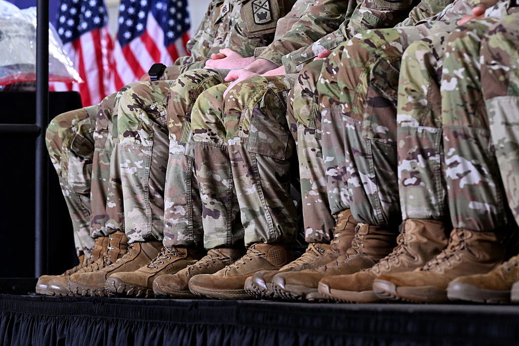 If the US Army wants boots on the ground, a draft could be needed. Credit: Roberto Schmidt/Getty