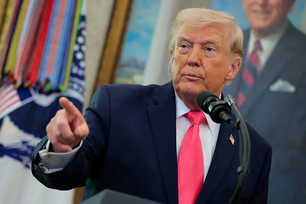 President Donald Trump claimed US and Iran had 